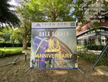 KỶ NIỆM 10 NĂM THÀNH LẬP THIÊN SƠN JSC