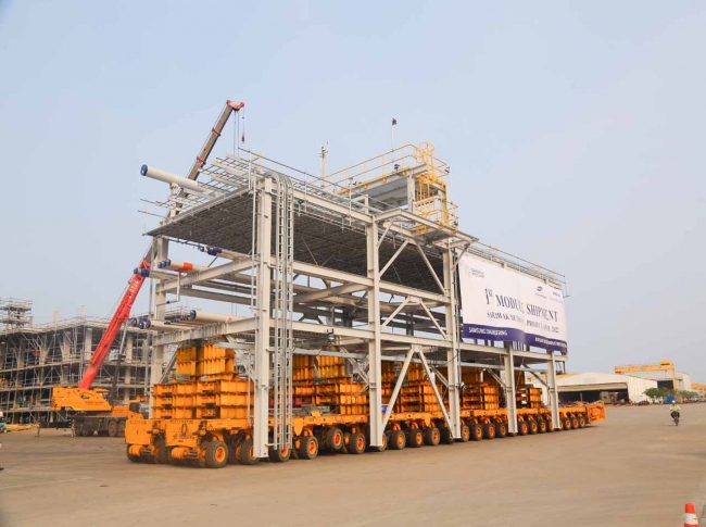 Fie proofing and E&I works for Sarawak Module project